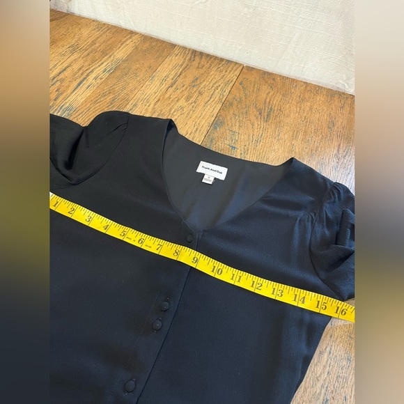 Black Button-Front Mini Dress – Frank And Oak – XS - Picture 4 of 11